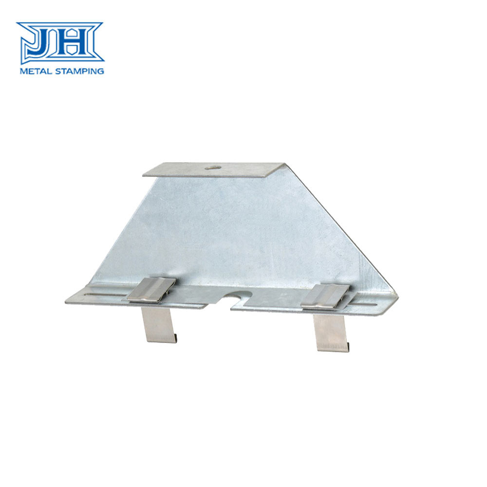 Stainless Steel Construction Hardware Stamping Fixation Parts / Sheet Bending Clip Part
