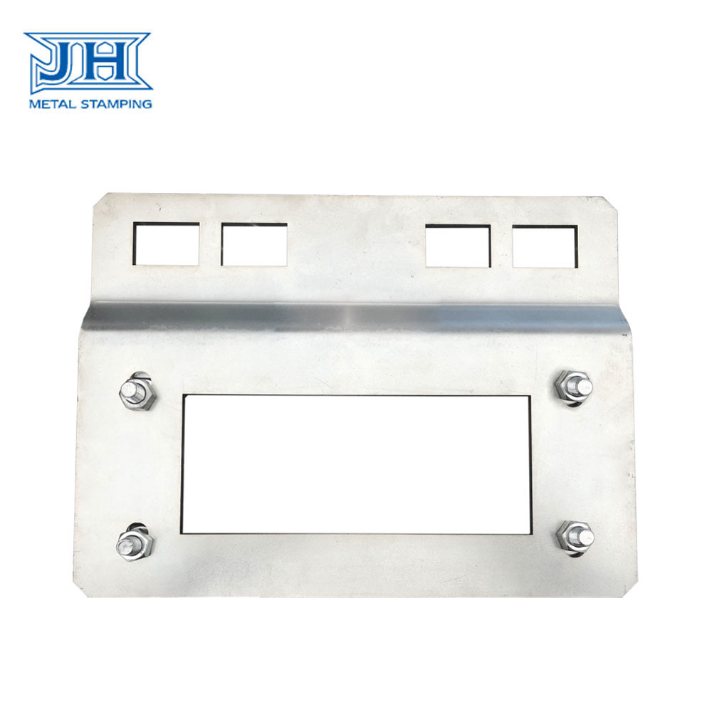 Custom Galvanized sheet metal steel Assembly parts with screw for Elevator supporting
